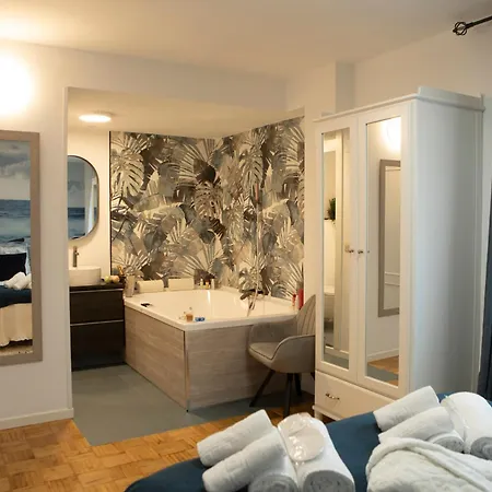 公寓 La Veiguela De I, Con Plaza De Garaje Y Jacuzzi Incluido 希洪